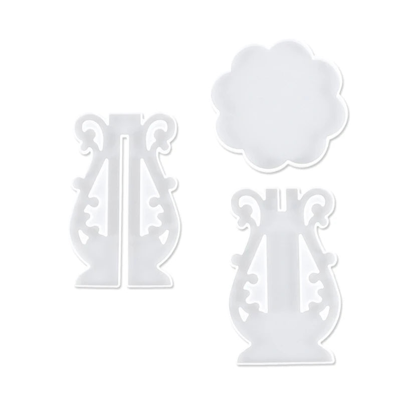 Resin Potted Plant Stand Silicone Mold Epoxy Mould Home Decor