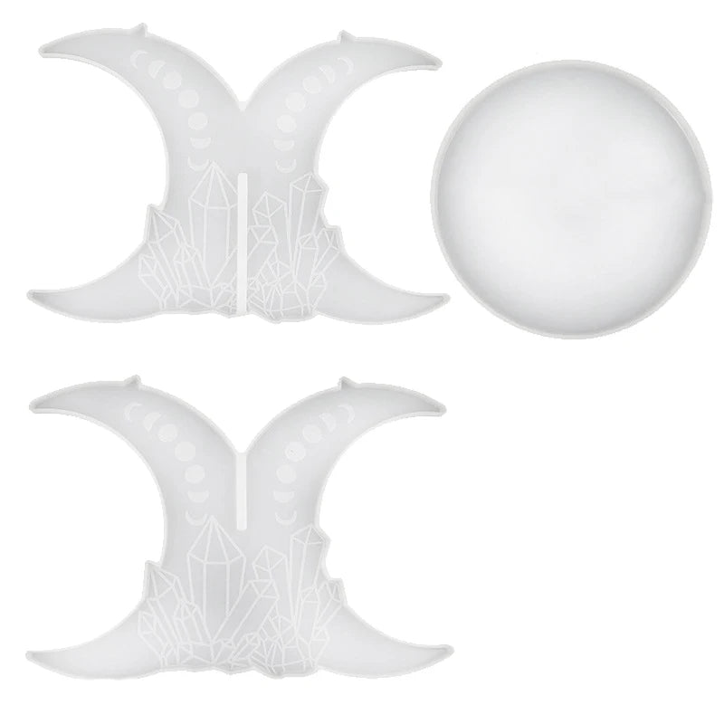 Resin Potted Plant Stand Molds for DIY Crafts