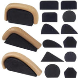 Pottery Mug Handle Molds Set of 12, Various Sizes and Shapes