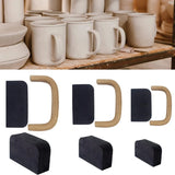 Pottery Mug Handle Molds Set of 12, Various Sizes and Shapes