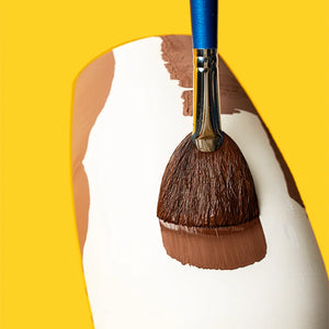 Ceramic Glaze Brush Wooden Rod Water Absorption Large Area Coloring Tool