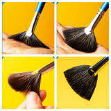 Ceramic Glaze Brush Wooden Rod Water Absorption Large Area Coloring Tool