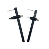 Pottery Clay Circular Cutter Cutting Tool Measuring Ruler Caliper DIY Making