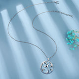 Wave CZ Necklace 925 Sterling Silver Chain Dolphin Tail Fin Necklaces