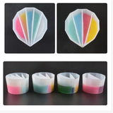 Split Cup Silicone Epoxy Mix For Paint Pouring DIY Resin Tool
