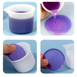 Split Cup Silicone Epoxy Mix For Paint Pouring DIY Resin Tool