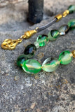 Powder Amber Cat Eye Zaza Rosary Dgn1188