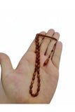 Powder Amber Rosary Necklace Bracelet with Unique Charms