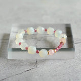 Tourmaline Crystal Girl Bracelet Powder Sweet Minority Hand String