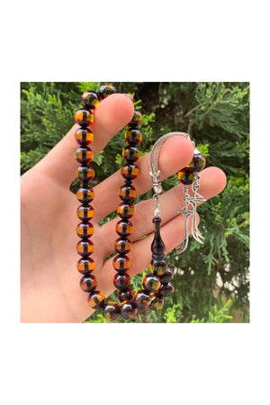 Powder Press Amber Rosary Muslim Islam Worship Accessory