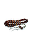 Powder Press Amber Rosary Muslim Islam Worship Accessory