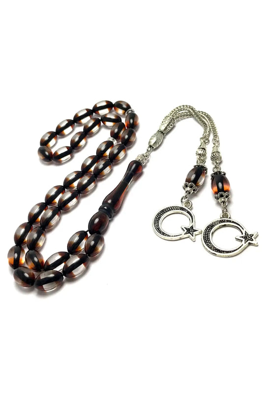 Powder Press Amber Tasbih Muslim Islam Worship