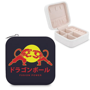 Portable Leather Jewelry Storage Box