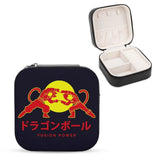 Portable Leather Jewelry Storage Box