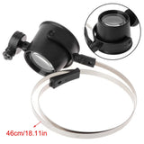 10X LED Hands Eye Loupe Jewelry Watch Repair Magnifier Headband