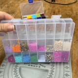 24 Grids Compartment Plastic Storage Box Organizer Container