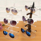 5-Layer Eyeglasses Display Stand Storage Holder Sunglasses Show Rack