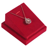 Fabric Art Dresser Jewelry Display Stand Neck Chain Rack