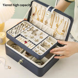 Jewelry Organizer Diamond Clasp Earring Storage Box