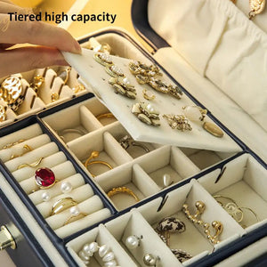 Jewelry Organizer Diamond Clasp Earring Storage Box