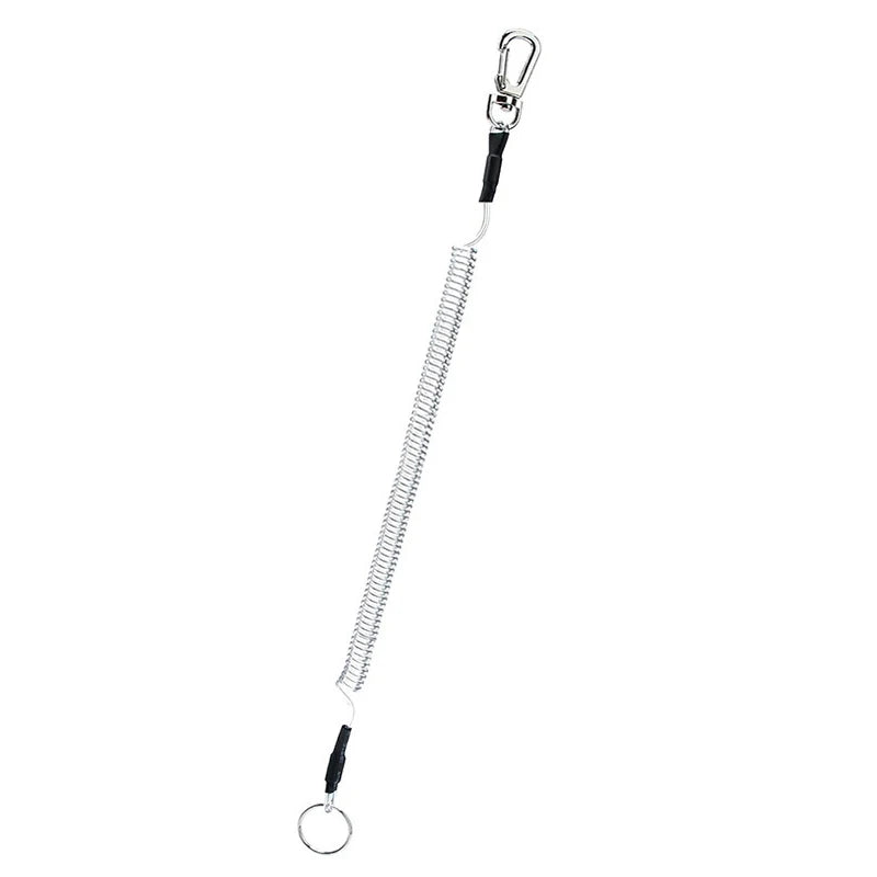 Wire Spring Rope Key Chain Multi-color Elastic Rope