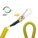 Wire Spring Rope Key Chain Multi-color Elastic Rope