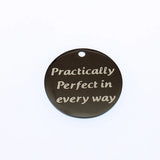 Mary Poppins Stainless Steel Pendant Charm