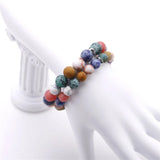 Prayer Beads Natural Stone Bracelet Chakra Charm Men Women Jewelry Christmas