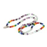 6mm Solar Universe Stone Necklace Bracelet Set