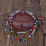 6mm Solar Universe Stone Necklace Bracelet Set