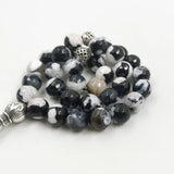 Brazilian Agate Prayer Beads 33 Beads Bracelet Muslim Accessories