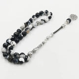 Brazilian Agate Prayer Beads 33 Beads Bracelet Muslim Accessories