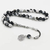 Brazilian Agate Prayer Beads 33 Beads Bracelet Muslim Accessories