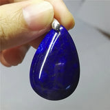Lapis Lazuli Gemstone Water Drop Necklace Pendant