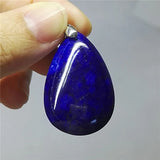 Lapis Lazuli Gemstone Water Drop Necklace Pendant