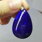 Lapis Lazuli Gemstone Water Drop Necklace Pendant