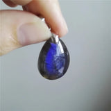 Labradorite Water Drop Bead Necklace Pendant