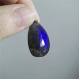 Labradorite Water Drop Bead Necklace Charm Pendant