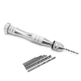 Precise Hand Drill Non-Slip Handlebar Hand-boring DIY Jewelry