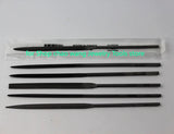 Precision Needle Files 6pcs 140mm/200mm