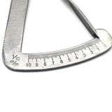 Precision Inner Caliper Thickness Gauge 0-10mm Jewelry Tool
