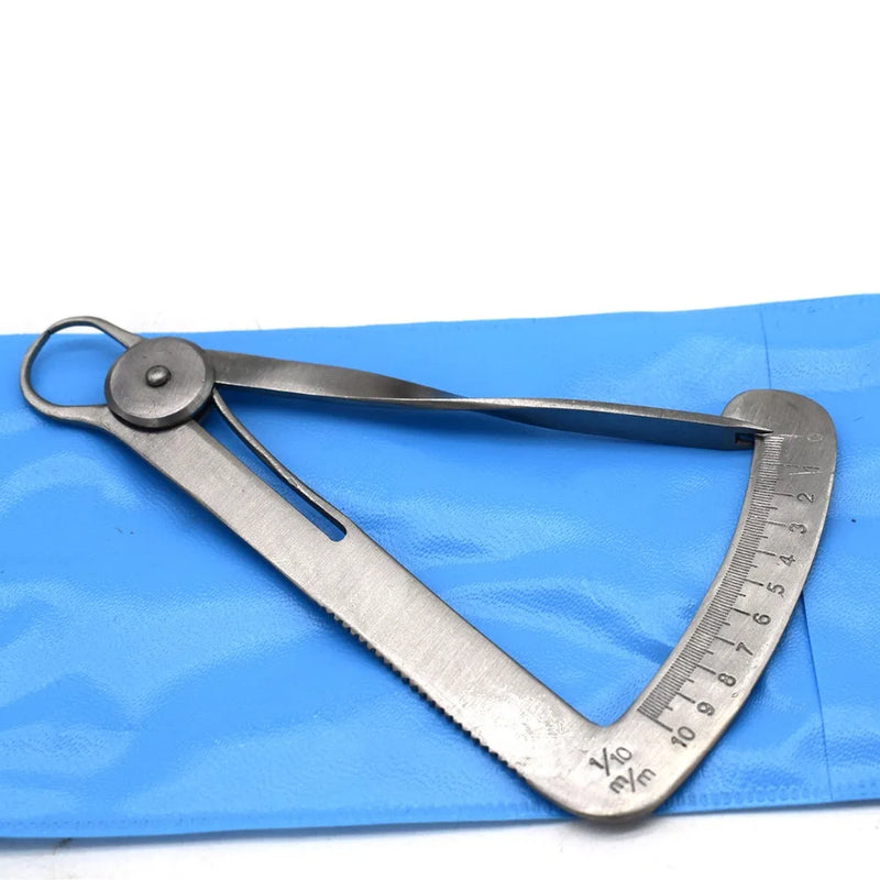 Precision Inner Caliper Thickness Gauge 0-10mm Jewelry Tool
