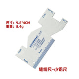 Metal Seam Measuring Gauge Quilting Ruler