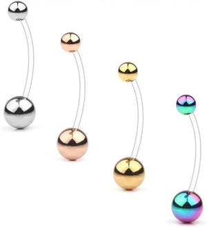 Pregnancy Sport Maternity Belly Button Ring Retainer 14G 1 1/2Inch