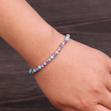 Natural Stone Beads Chakra Bracelet for Women Men Couples Yoga Jewelry