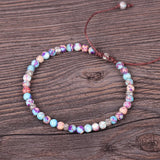 Natural Stone Beads Chakra Bracelet for Women Men Couples Yoga Jewelry