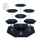 Acrylic Pedestal Display Riser Stands Set Cake Dessert Rack Party Decor