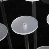 Clear Round Riser Stands Jewelry Display Stand