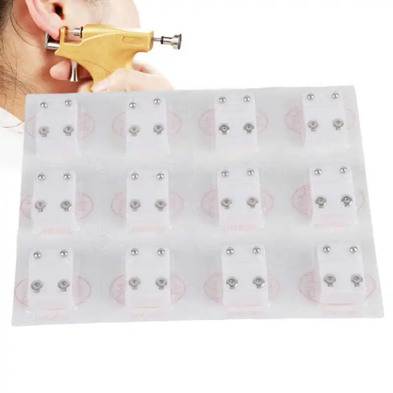 Ear Piercing Gun Ear Stud Earring Steel Safe Kit