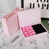 Eternal Rose Birthday Package Soap Flower Jewelry Set